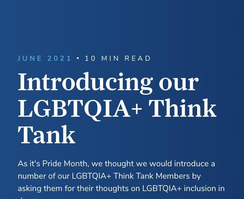 ISTD – Think Tank: Pride 2021